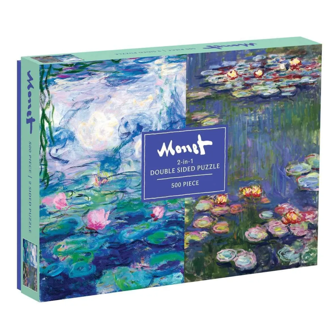 Monet Double-Sided 500 Piece Jigsaw Puzzle