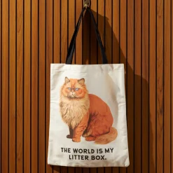 Moody Cats Canvas Tote