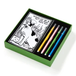 Moody Cats Magic Velvet Coloring Set