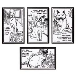 Moody Cats Magic Velvet Coloring Set
