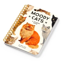 Moody Cats Sticker Book