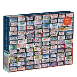 Nantucket License Plates 1000 Piece Jigsaw Puzzle