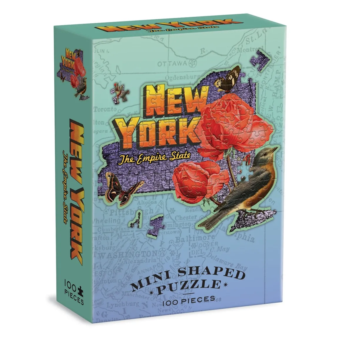 New York Mini Shaped Jigsaw Puzzle