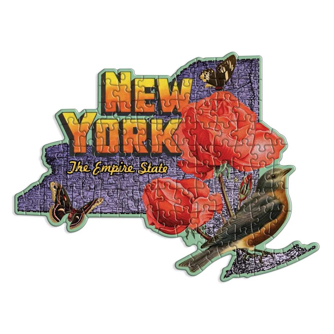 New York Mini Shaped Jigsaw Puzzle