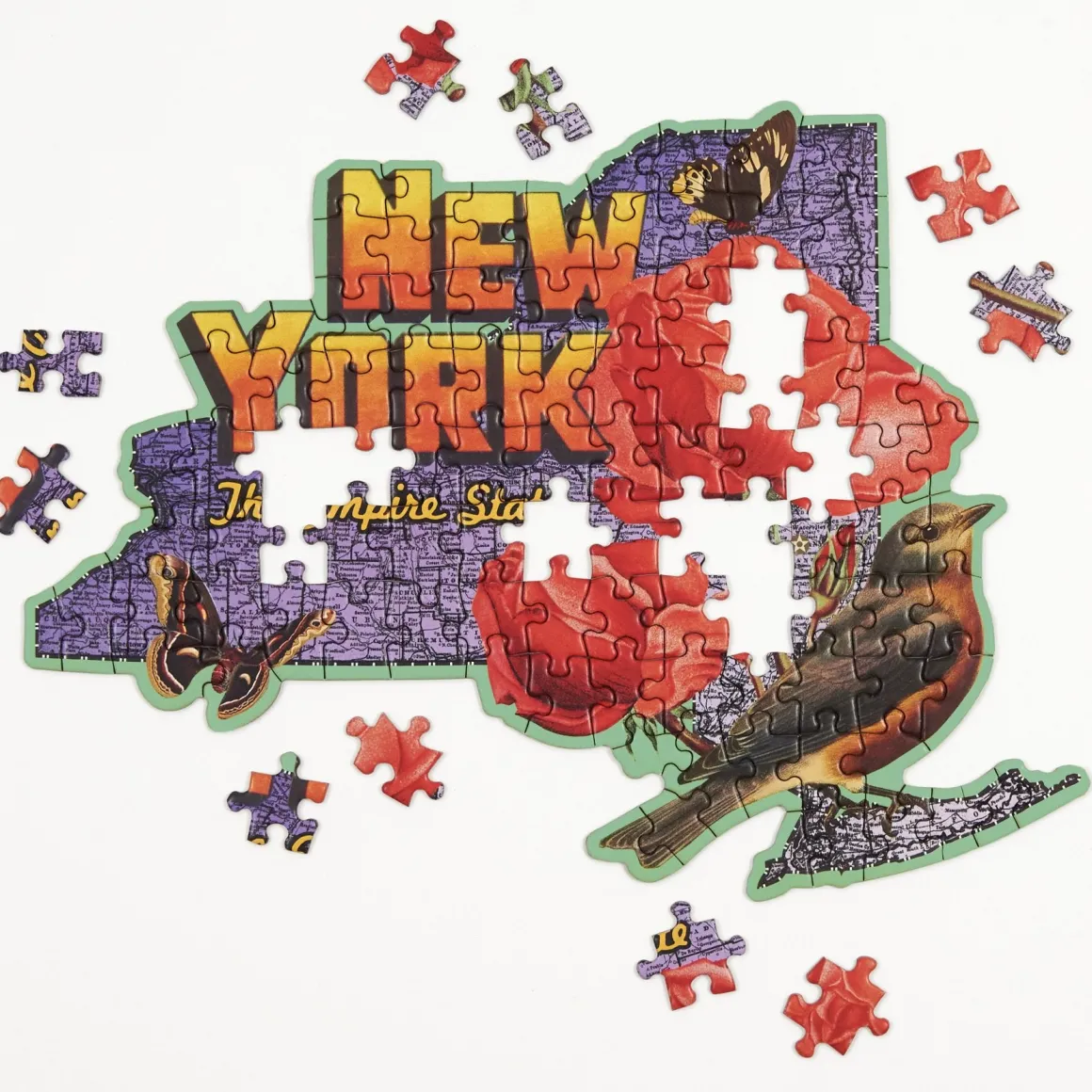 New York Mini Shaped Jigsaw Puzzle