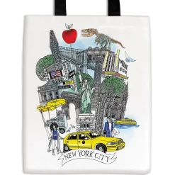 NYC Canvas Tote Bag