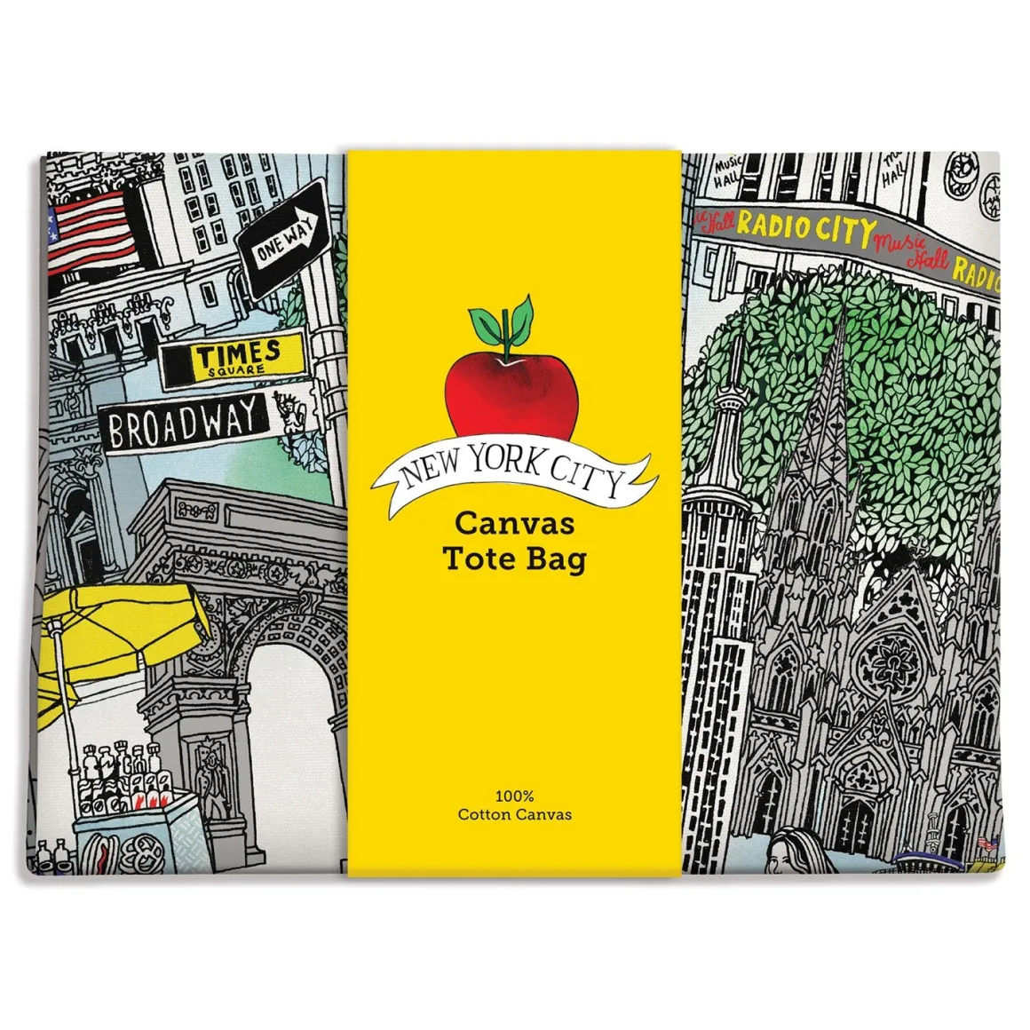 NYC Canvas Tote Bag