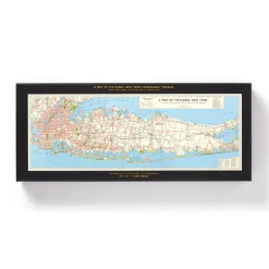 NYC Map 1,000 Piece Panoramic Puzzle