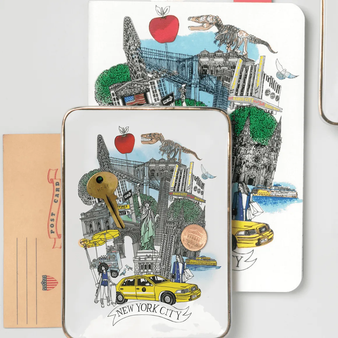 NYC Porcelain Tray