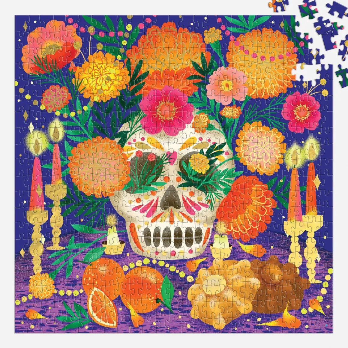 Ofrenda del Día de Muertos 500 Piece Foil Puzzle