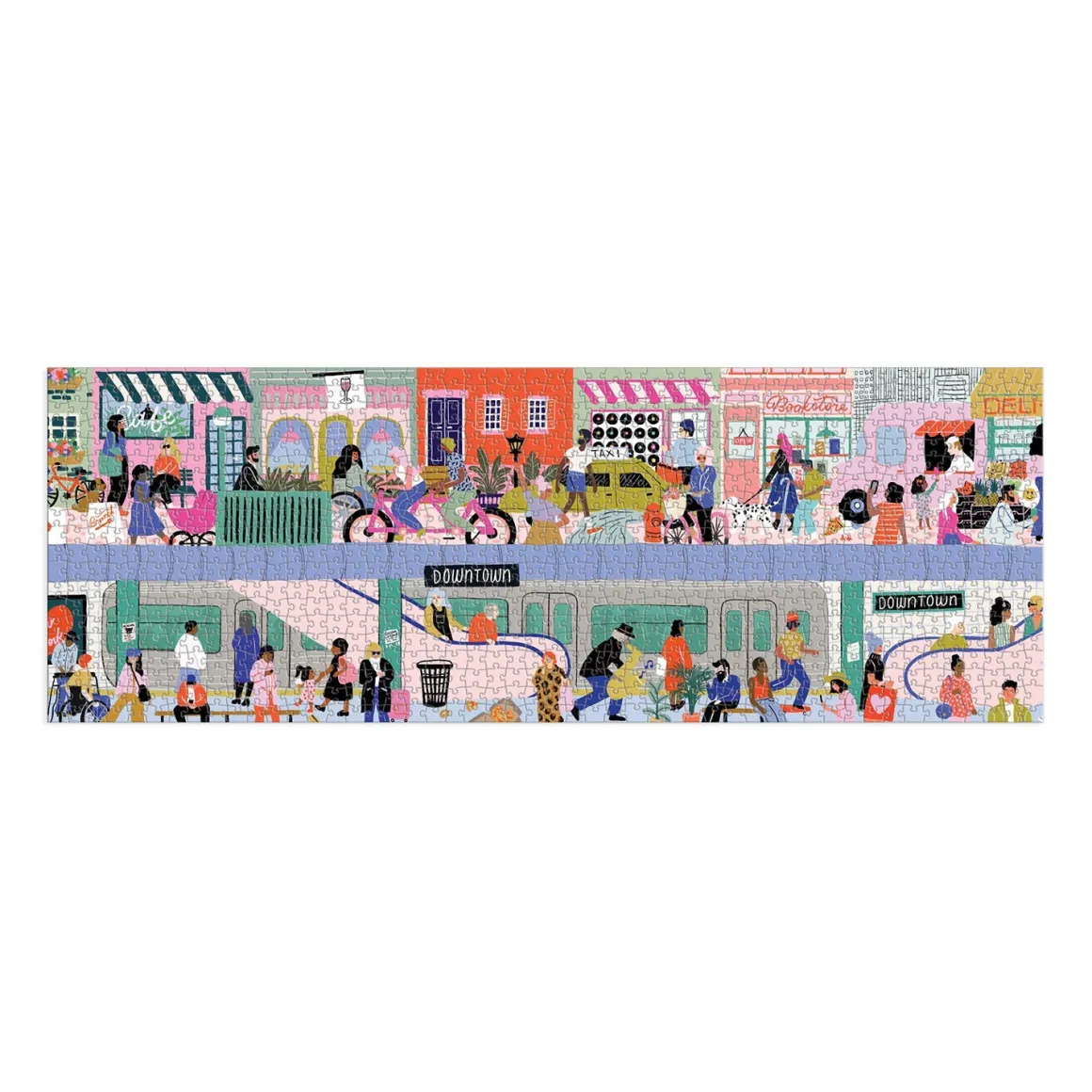 Over & Under 1000 Piece Panoramic Puzzle