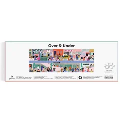 Over & Under 1000 Piece Panoramic Puzzle