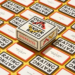 Overrated / Underrated Social Game
