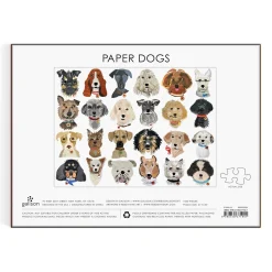 Paper Dogs 1000 Piece Puzzle