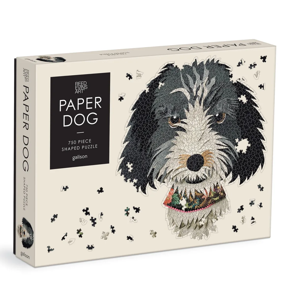 Paper Dogs 750 Piece Shaped Puzzle