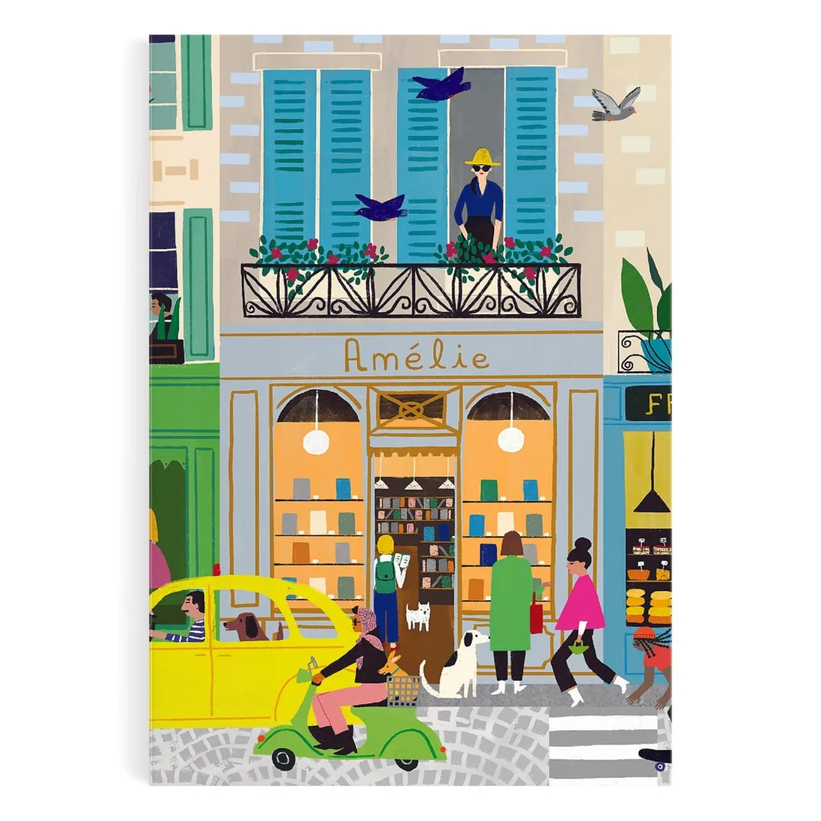 Parisian Life A5 Notebook