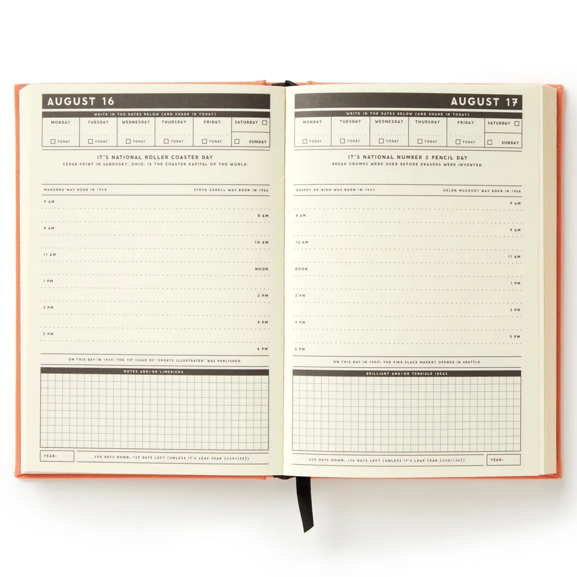 Part-Time Adult Undated Daily Planner