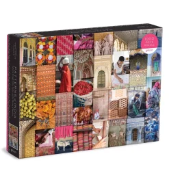 Patterns of India: A Journey Through Colors, Textiles and the Vibrancy of Rajasthan 1000 Piece Jigsaw Puzzle