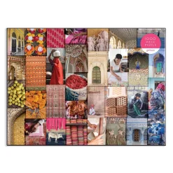Patterns of India: A Journey Through Colors, Textiles and the Vibrancy of Rajasthan 1000 Piece Jigsaw Puzzle