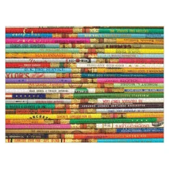 Phat Dog Vintage Pencils 1000 Piece Foil Stamped Jigsaw Puzzle