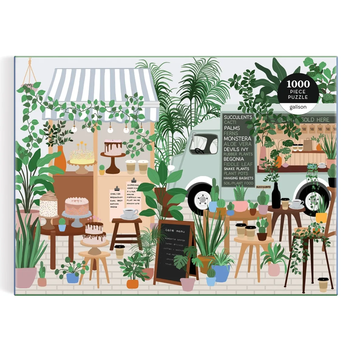 Plant Cafe 1000 Piece Puzzle