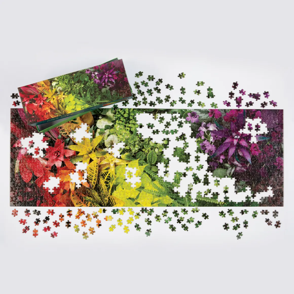 Plant Life 1000 Piece Panoramic Jigsaw Puzzle
