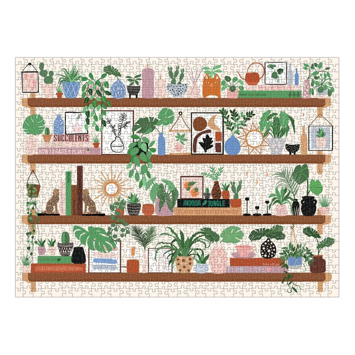Plant Shelfie 1000 Piece Jigsaw Puzzle
