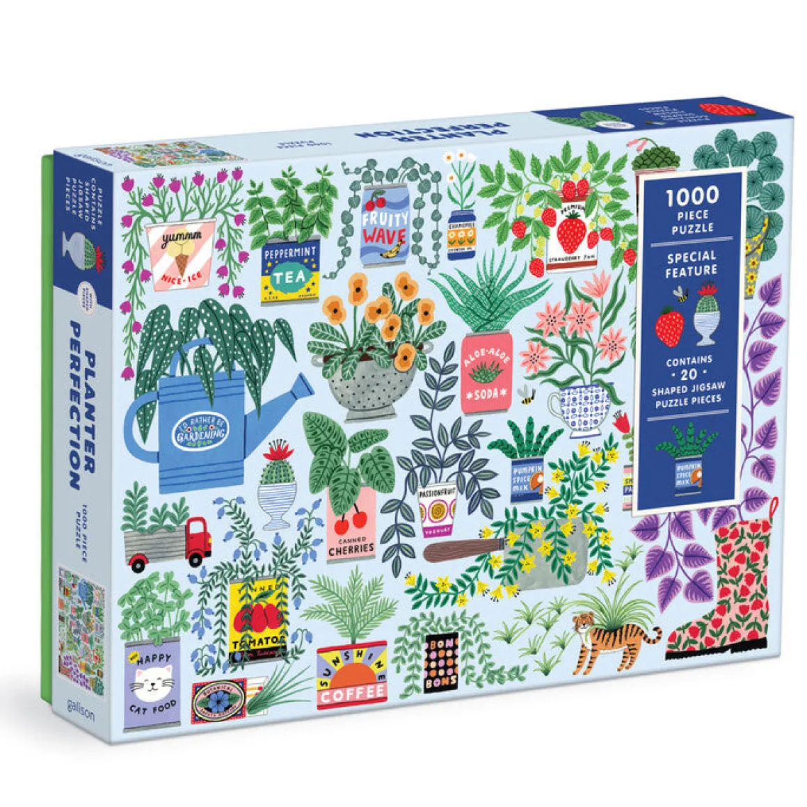 Planter Perfection 1000 Piece Puzzle with Shaped Pieces