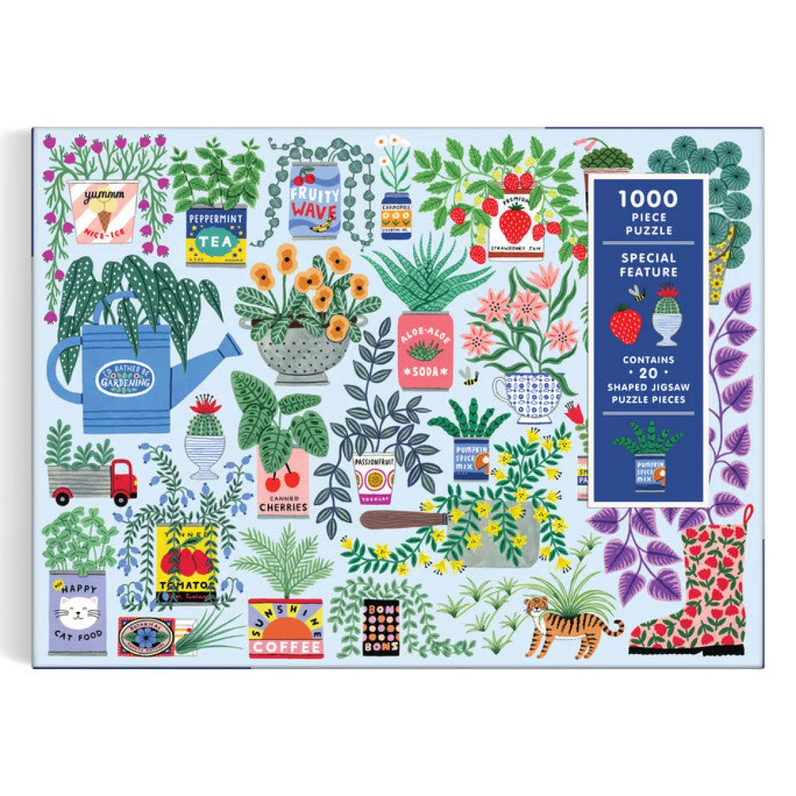 Planter Perfection 1000 Piece Puzzle with Shaped Pieces