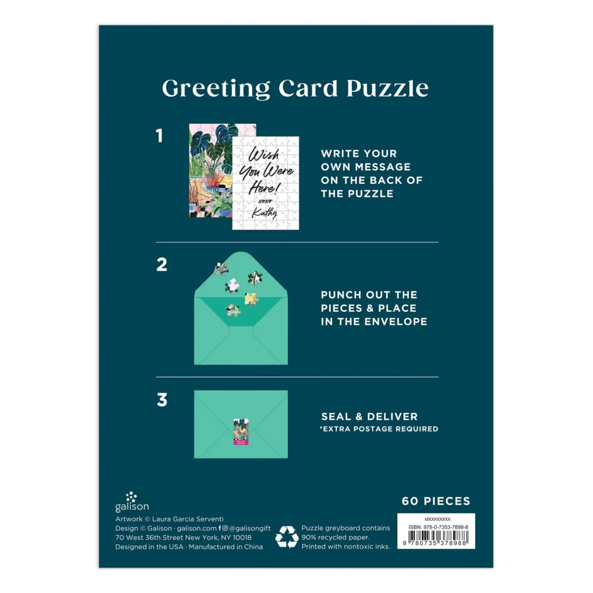 Potted Greeting Card Puzzle