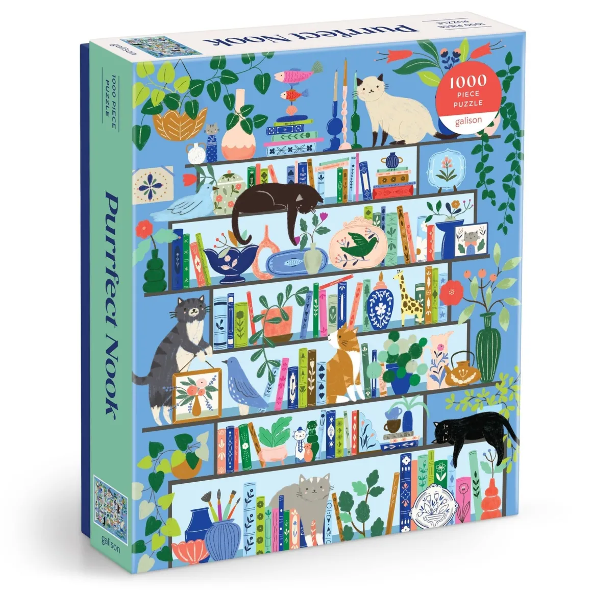 Purrfect Nook 1000 Piece Puzzle