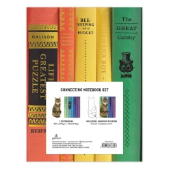 Queen of the Stacks Connecting Notebook Set