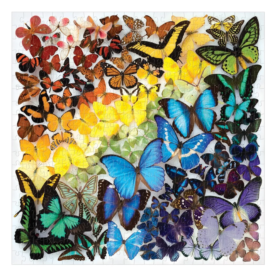 Rainbow Butterflies 500 Piece Jigsaw Puzzle