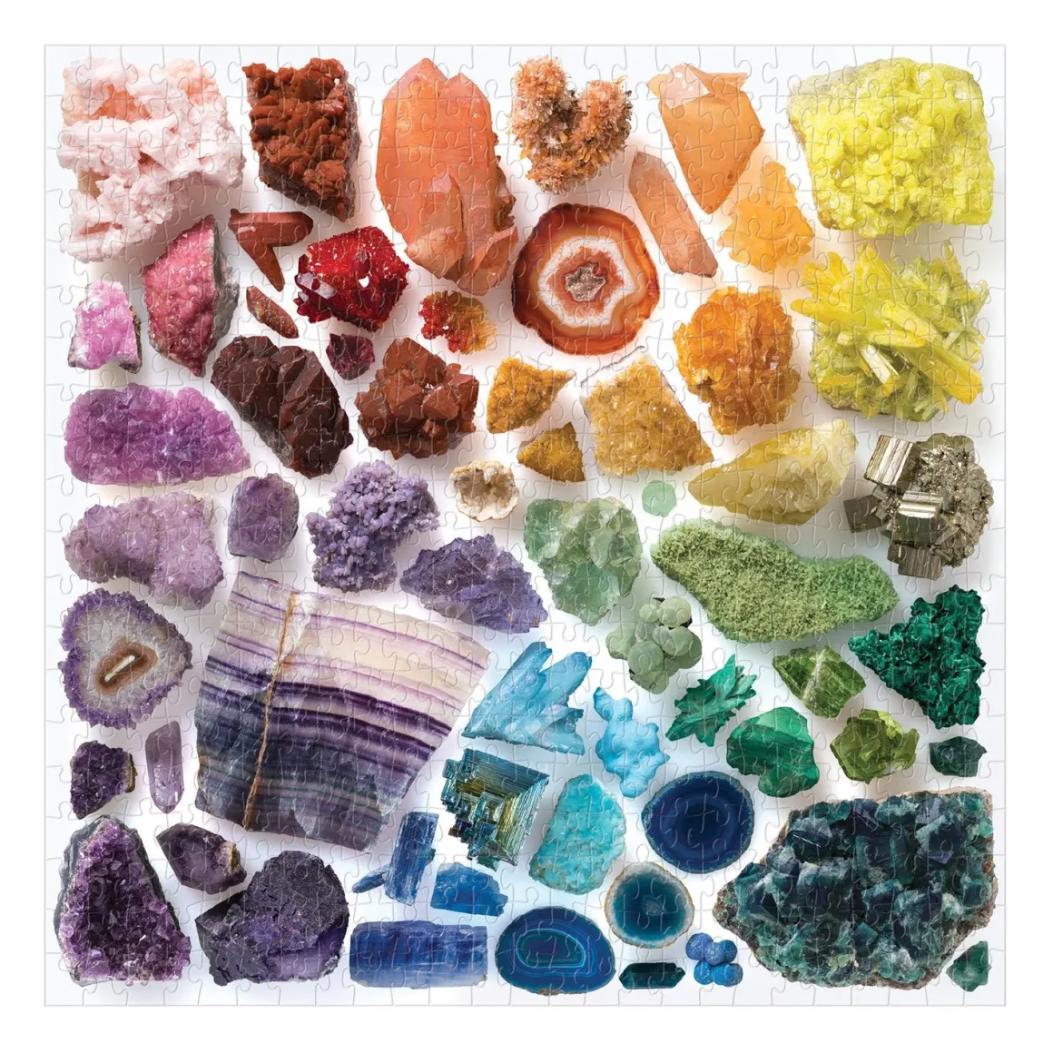 Rainbow Crystals 500 Piece Jigsaw Puzzle