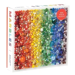 Rainbow Marbles 500 Piece Jigsaw Puzzle