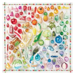 Rainbow Ornaments 500 Piece Jigsaw Puzzle