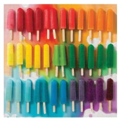 Rainbow Popsicles 500 Piece Jigsaw Puzzle