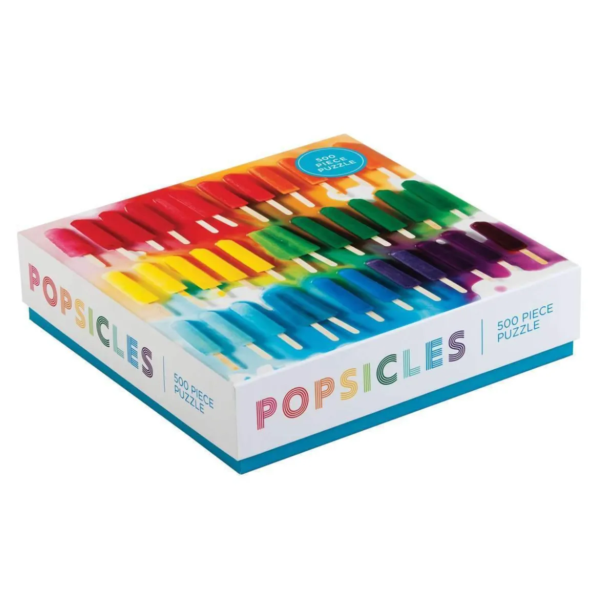 Rainbow Popsicles 500 Piece Jigsaw Puzzle