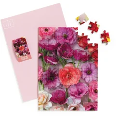 Ranunculus Greeting Card Puzzle