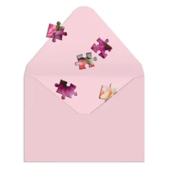 Ranunculus Greeting Card Puzzle