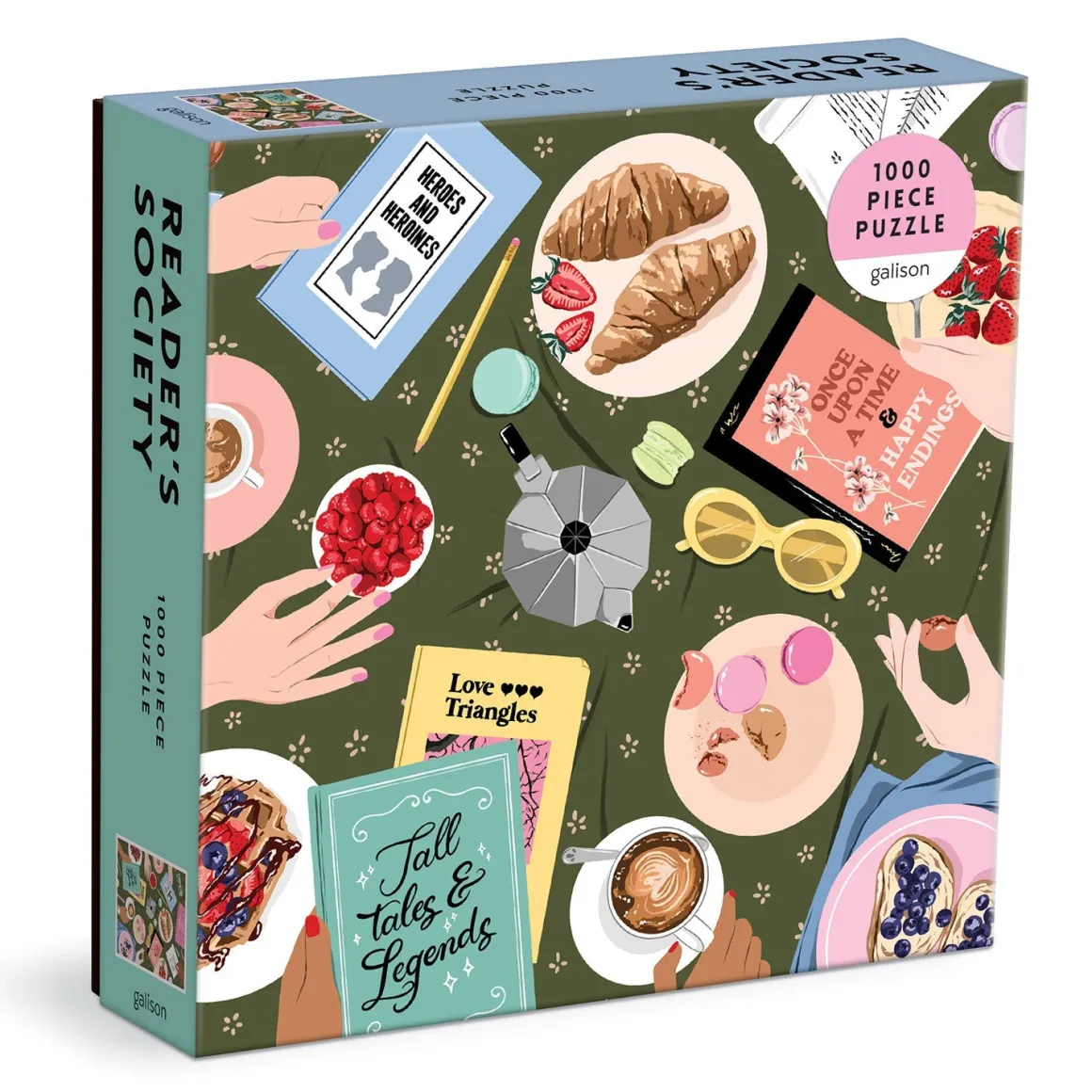 Reader's Society 1000 Piece Puzzle