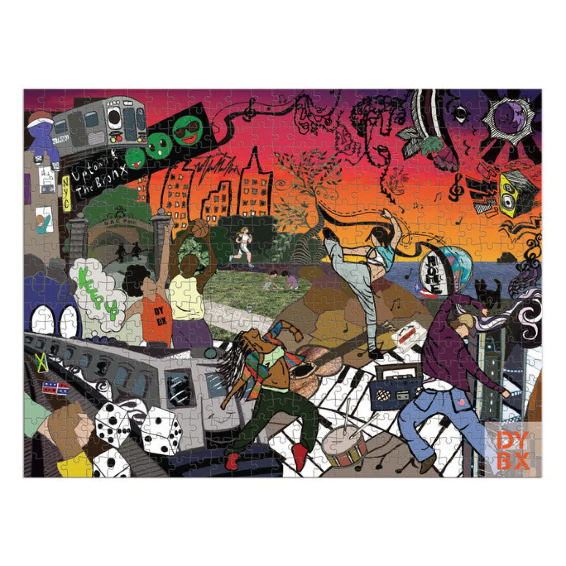 Romare Bearden x DreamYard 500 Piece Double-Sided Puzzle