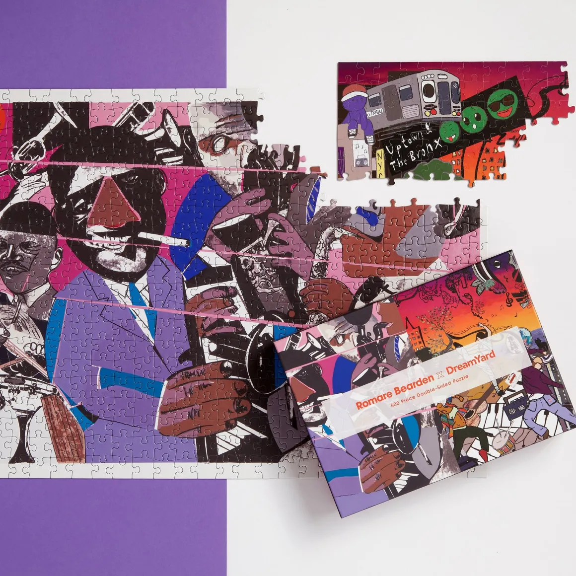 Romare Bearden x DreamYard 500 Piece Double-Sided Puzzle