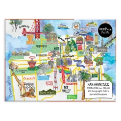 San Francisco 1000 Piece Jigsaw Puzzle