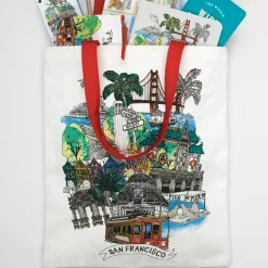 San Francisco Canvas Tote Bag