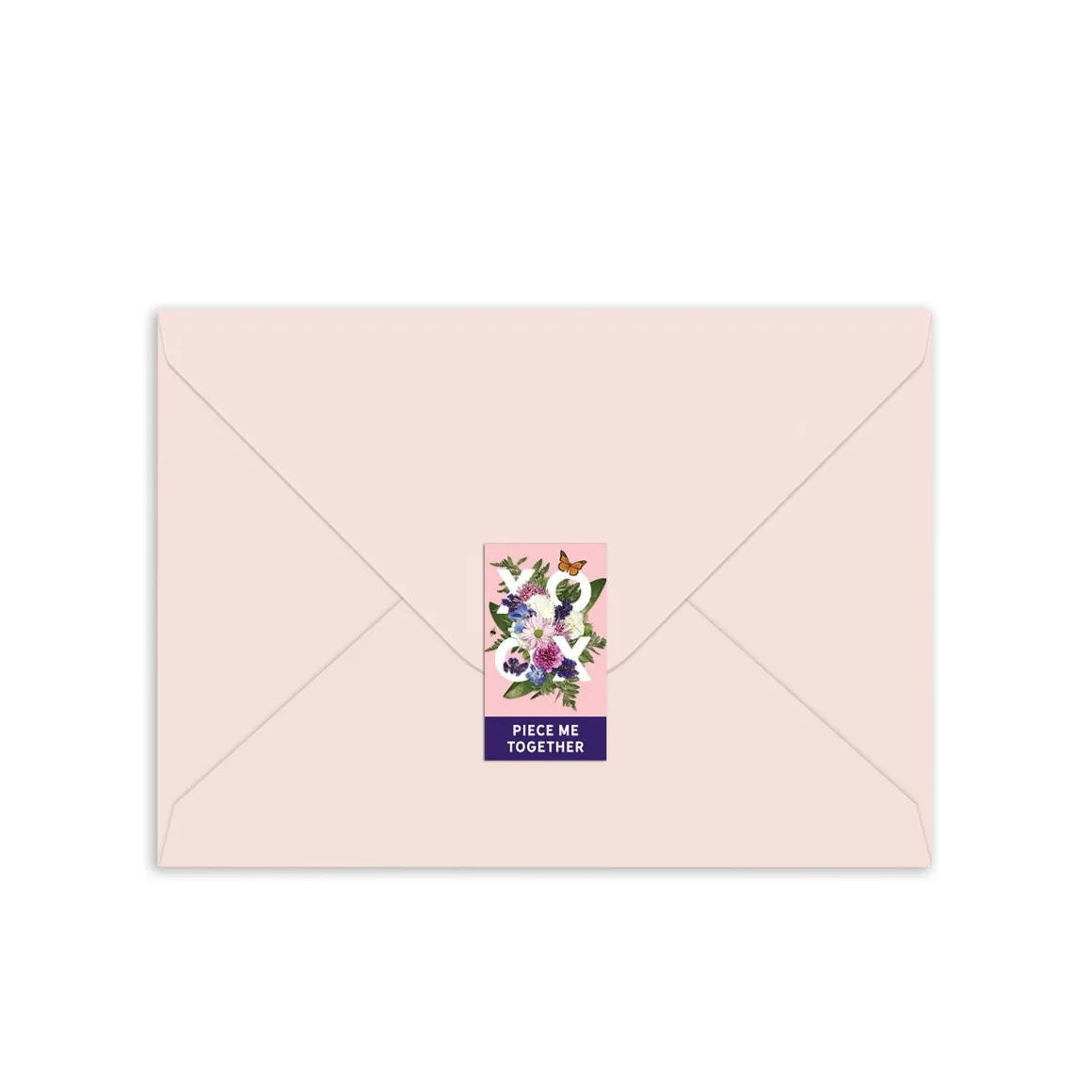 Say It With Flowers XOXO Greeting Card Puzzle