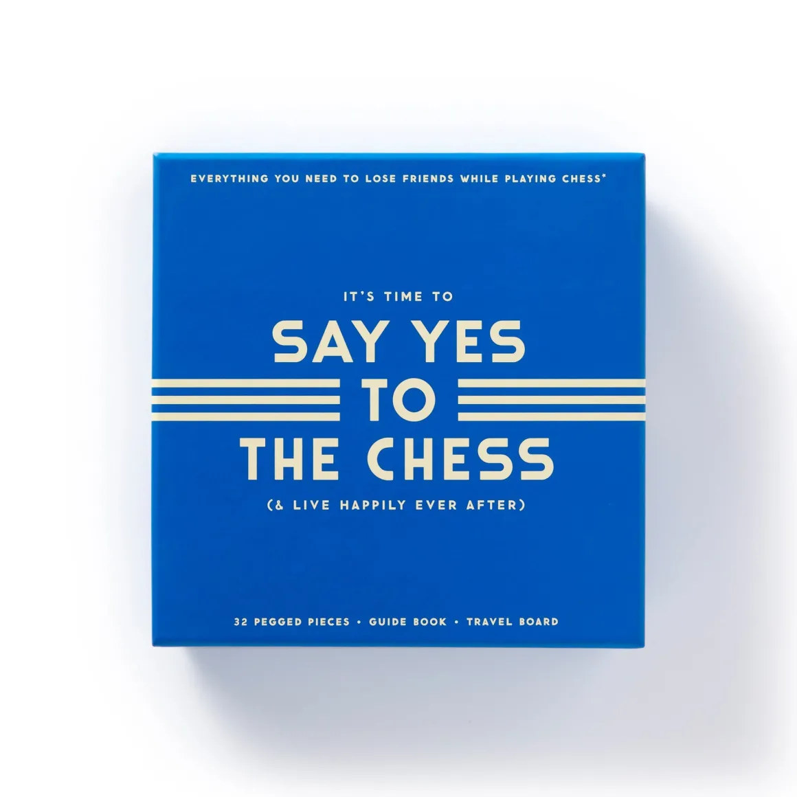 Say Yes To The Chess Game Set
