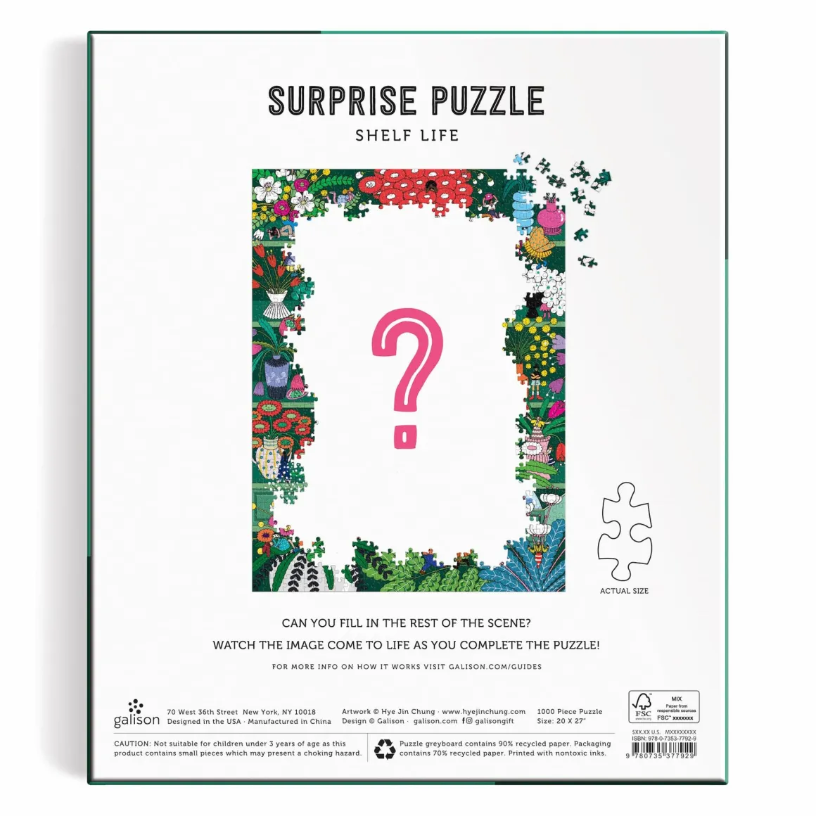 Shelf Life 1000 Piece Surprise Puzzle