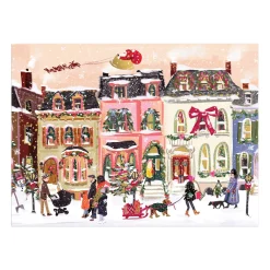Snowfall on Main Street 1000 Piece Foil Puzzle