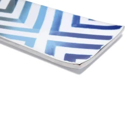 Sol Y Sombra Porcelain Tray Sunrise Blue